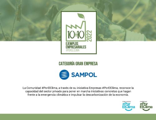 Grupo SAMPOL reconocido entre los 10+10 Ejemplos Empresariales #PorElClima 2022 en la COP27